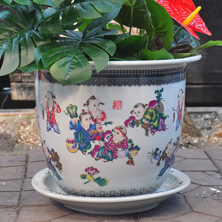 粉彩花盆-粉彩花盆促销价格、粉彩花盆品牌- 淘宝