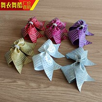 Dance dress cool handmade cheerleading competition bow headdress floral headdress cheerleading headline