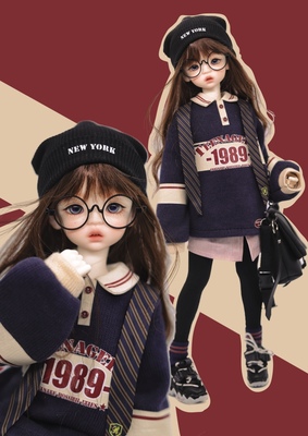 taobao agent [Little j j] BJD American retro doll clothing five or six points of spot