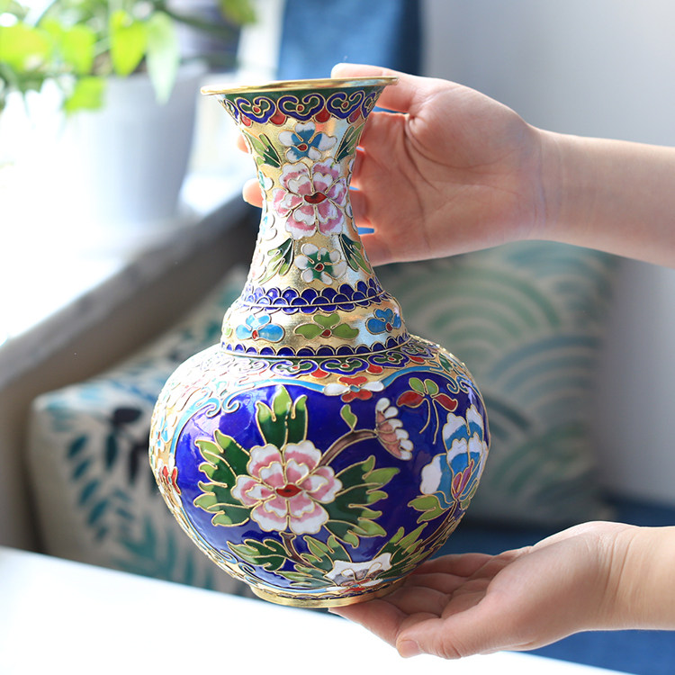 掐丝珐琅花瓶-掐丝珐琅花瓶促销价格、掐丝珐琅花瓶品牌- 淘宝