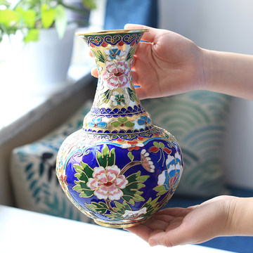 景泰蓝掐丝珐琅花瓶-景泰蓝掐丝珐琅花瓶促销价格、景泰蓝掐丝珐琅花瓶