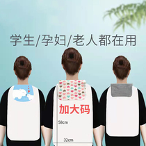 Adult sweat towel cotton oversized cushion towel student sweat towel children Sports pregnant woman back gauze adult