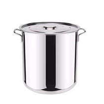 Commercial induction cooktop thickened with magnetic stainless steel food grade special soup barrel