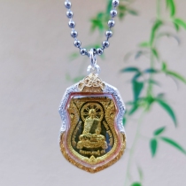 Taijing 14 years old shop Thai Buddha card Dragon poorui 2557 itself