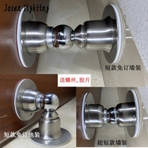 Door suction free of punch toilet strong magnetic stainless steel bedroom door suction door stopper wall suction door stopper crash door suction short