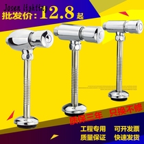 Full copper body Ming loading concealed small urinal flushing valve hand press type toilet small poop flush valve time-lapse valve switch