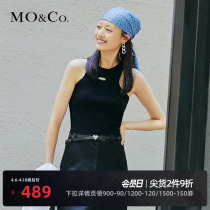 MOCO Autumn Chest Front Drilling for short work Character vest MBA3SWT002 Moanke