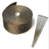 Automotive high temperature resistant glass fiber belt fire insulation cotton Automotive exhaust pipe insulation banana belt sound insulation cotton belt temperature pipe