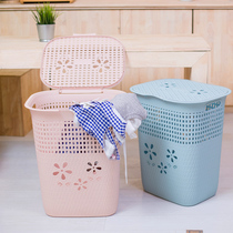 King with cover clothes storage basket bedroom dirty clothes Lou home simple storage box with lid dirty clothes basket bathroom