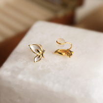 Silicone Painless Ear Clip small butterfly ear nail No earrings Ear Clip earrings Earrings Clip style gentle new