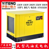 Japan imported Ito multi-fuel Natural Gas Gas automatic gasoline generator 15KW 20 25 30 35