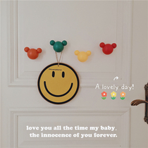 ins colorful bear no-mark viscose hook kitchen children room bathroom nano stick hook paste glass fridge available