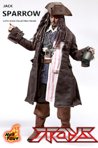 (SPOT)HT HOTTOYS DX06 1 6 Pirates of the CARIBBEAN CAPTAIN JACK