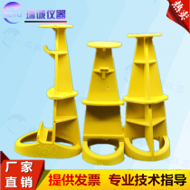 Concrete floor thickness controller floor slab thickness control high parts aluminum mold wooden mold tumbler nail-free thickness gauge