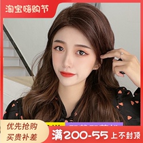 Wipe piece female head hair hair styling fluffy long-lasting hair natural invisible full real hair no trace short hair