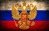 Xi Gongfang] President of the Russian Federation No. 4 90x150cm double-headed eagle tricolor flag Russian flag thickened