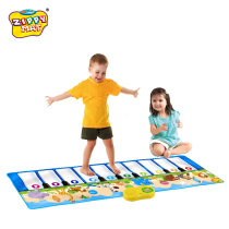 ZIPPYMAT video play carpet Children Baby Baby Carnival music foot electronic piano blanket toy gift