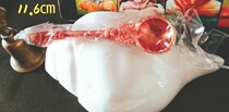 Holy site 11 6cm long Lingsnake shape ultra-thick and luxurious with red copper purifying spoon