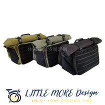 (Small silent X Brompton) small cloth modified third party front BAG roll BAG shoulder BAG T BAG