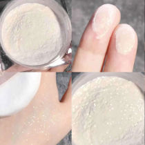 Makeup powder loose powder pearlescent fine flash student cheap waterproof and sweat-proof no makeup long-lasting oil-controlled dry skin concealer