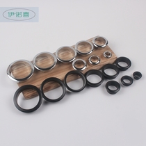 Decorative cover box background wall TV threading hole cover computer desk threading hole decorative ring line hole cover hole