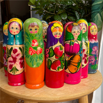 Russian doll style single-layer pen holder storage box Primary School kindergarten activities 2 small gifts
