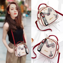 Hong Kong Package Women 2022 Xia New Han Tide Individuality Small Round Bag Single Shoulder Bag Hit and Oblique Cross Handbag Pet Bag