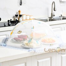 Hipster food cover foldable cleaning anti-fly lid table cover food table cover leftovers rice cover Japanese KINBATA