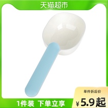 Pet Food Spoon Cat Food Spoon Shovel Metering Dog Grain Long Handle Cat Can Lid Silicone Seal Lid Closure Clip