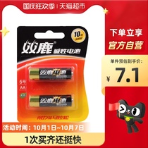 Shuanglu alkaline No. 5 battery 2 No.5 AA toy remote control camera mouse etc.