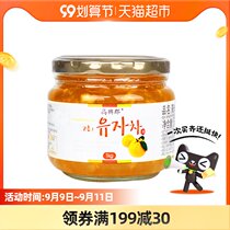 South Korea original imported happy County honey grapefruit tea 1kg drinking fruit tea honey grapefruit juice drink