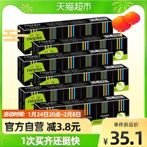 Ni Piao Black Yuyu Mint Handkerchief Paper Tissue Paper Handkerchief 3*10 Pack * 6 A total of 60 small bags of toilet paper napkins