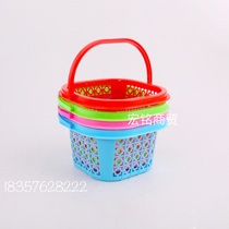 Strawberry picking basket Portable fruit basket Plastic basket Egg basket blueberry basket Small fruit 1 kg cherry basket