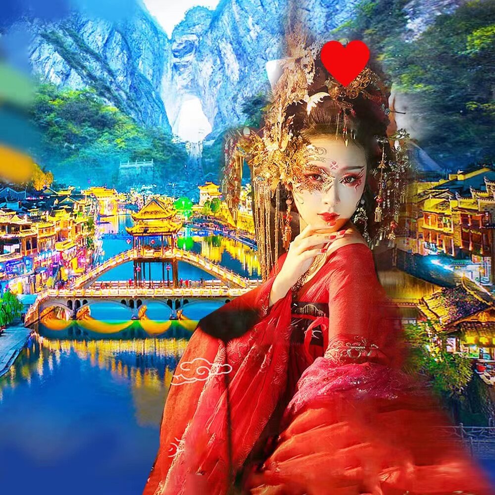 湖南秘境探索之旅！长沙张家界凤凰古城5天4晚跟团游🔥-旅游-淘宝好物网