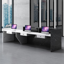 Company reception desk Creative cashier Training institution Welcome service Bar desk Hotel non-baking paint
