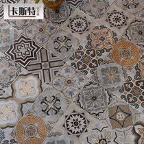 Balcony antique brick cement colored flower brick 300300 gray handmade art kitchen floor tile toilet wall tile