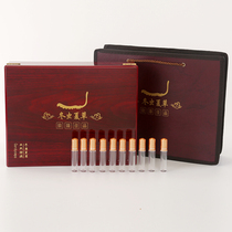 Wooden box Cordyceps sinensis packaging box Cordyceps sinensis gift box high-end gift box 20 30 40 empty box wholesale wooden