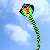 Weifang Orochi 48 meters 88 meters green snake kite reel for children and adults easy-to-fly kites for adults large-scale high-end