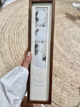 Retro Custom Solid Wood Photo Frame Hanging Wall Photo Custom Diy Couple Memorial Album Birthday Solid Wood Photo Frame Swing Table