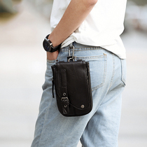 New mens fashion mens running bag cigarette bag small backpack shoulder shoulder bag summer mobile phone bag tide bag