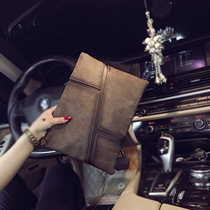 New retro Korean male ladies clutch bag business leisure trend clutch bag envelope file bag tide bag