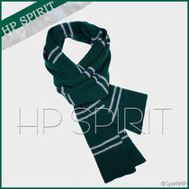 Harry Potter genuine Slytherin College Pinstripe scarf(pure wool produced in the UK) * Spot four courts]