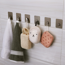 Adhesive hook strong adhesive paste Wall Wall wall hanging load-bearing suction cup kitchen hook no trace pasting bathroom non-perforated hook