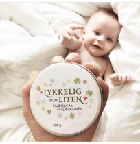 lykkelig som liten baby cream Lavender flavor Pregnant women sensitive skin