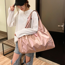  Fitness bag Female wet and dry separation sports bag Female fitness bag Lightweight portable training yoga bag waterproof swimming bag