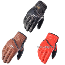 Italian Big Eyes Berik Motorcycle Ride Imported Genuine Leather Gloves Comfort Breathable Locomotive Generic