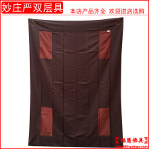 Buddhist supplies Dharma tools Buddhist tools Miao Solemn Monk clothes Haiqing Buddhist Buddha Hall Embroidery Dharma tools Dragon bedding Double-decker tools