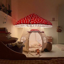 Children's tent indoor princess can sleep boys and girls mushroom baby game house small house toy bed artifact