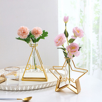 Artificial flower ornaments living room tea table ins wind table furnishings Nordic light luxury table bouquet fake flower decoration floral art