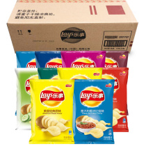 Lay's potato chips wave 70g * 22 bags of multi-flavor combination whole box original cucumber snacks gift bag